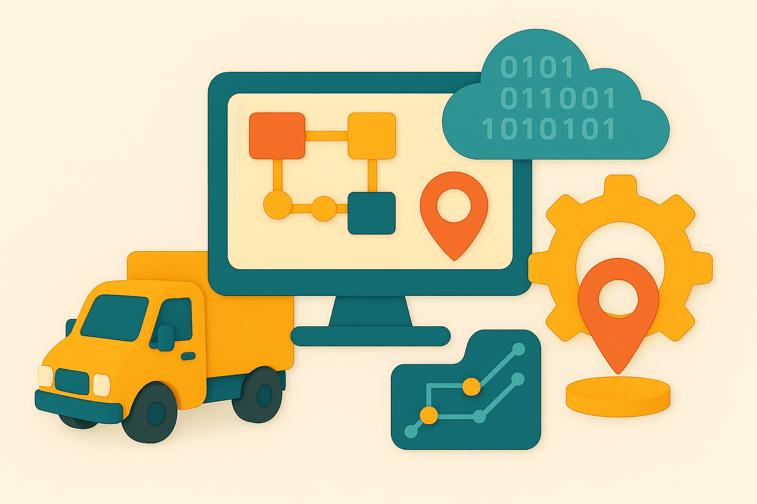 Process optimization for a logistics company